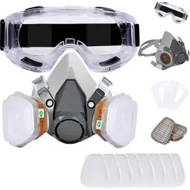 poltwarzowa-maska-gazowa-ochronny-respirator-warsztat-malowania-natrysku