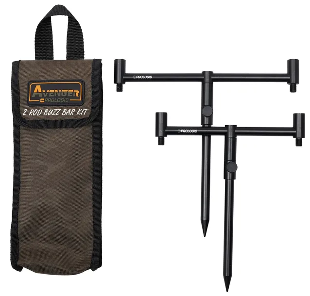 prologic-zestaw-podporek-avenger-buzzer-bar-kit-2-rod-waga-z-opakowaniem-2-kg
