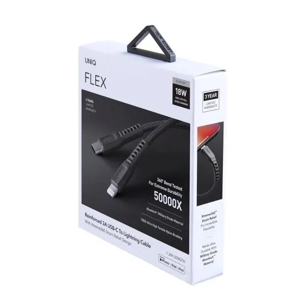 kabel-uniq-usb-typ-c-apple-lightning-12-m-szary-konstrukcja-oplot