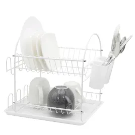 suszarka-do-naczyn-biala-ociekacz-dwupoziomowa-pojemna-solidna