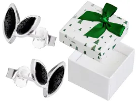 kolczyki-srebrne-listki-z-lawa-czarne-damskie-wkretki-lawa-wulkaniczna