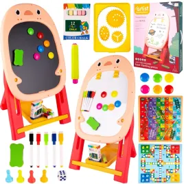 tablica-kredowa-magentyczna-do-rysowania-wielofunkcyjna-zestaw-pisak-kreda