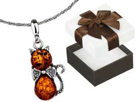 dlugi-srebrny-oksydowany-damski-naszyjnik-kot-z-bursztynem-kotek-srebro-60