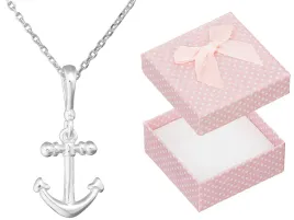 krotki-srebrny-zeglarski-damski-naszyjnik-kotwica-marynistyczny-ankier-42cm