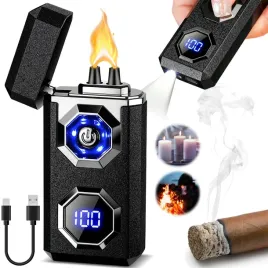 zapalniczka-plazmowa-usb-elektryczna-ladowana-z-led-wiatroodporny-lekki