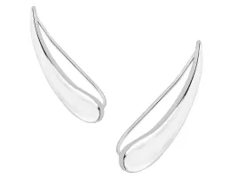 srebrne-nusznice-gladkie-skrzydla-luki-lezki-ag925