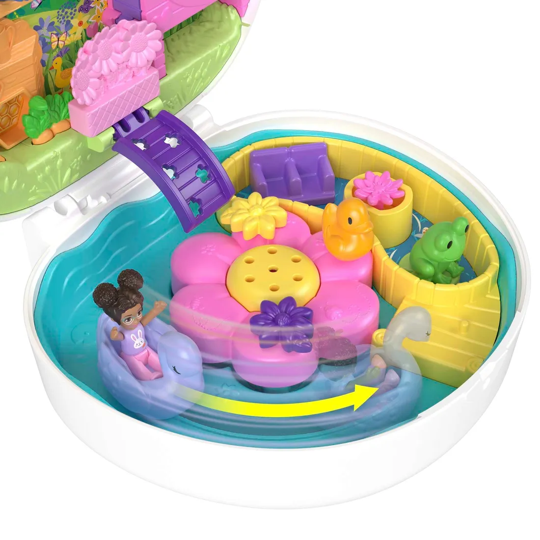 lalka-polly-pocket-mattel-zestaw-kwiatowy-ogrod-kroliczka-hkv36-bohater-polly-pocket