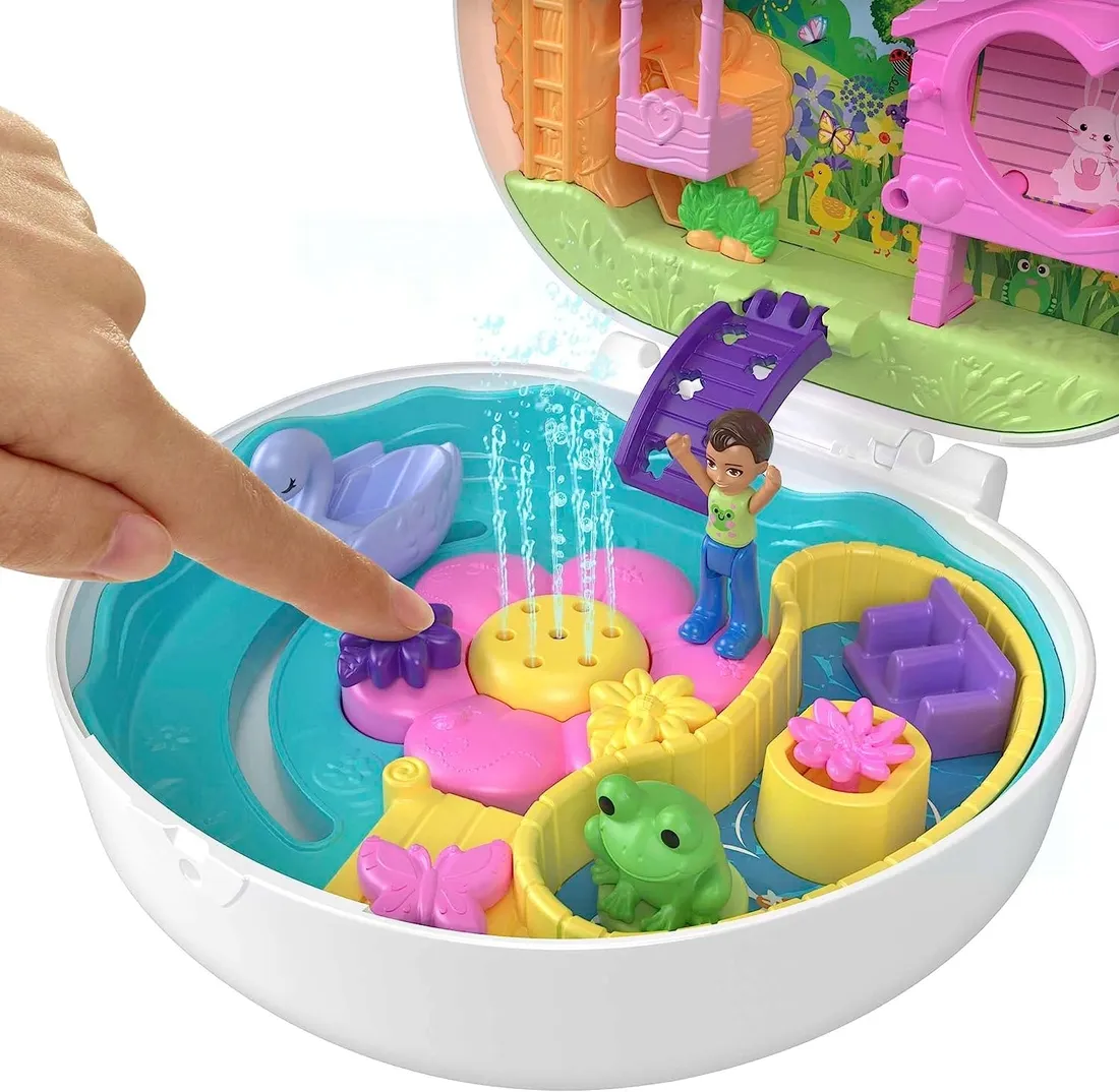 lalka-polly-pocket-mattel-zestaw-kwiatowy-ogrod-kroliczka-hkv36-bohater-polly-pocket
