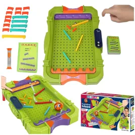 zestaw-do-gry-w-pinball-tworzenie-trasy-klocki-pilka-klepsydra-karty