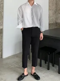 bialo-czarna-klasyczna-luzna-koszula-wzor-paski-bawelniana-dazy-l