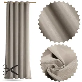 zaslona-lniana-przelotki-zaciemniajaca-tasma-skracajaca-140x250-braz