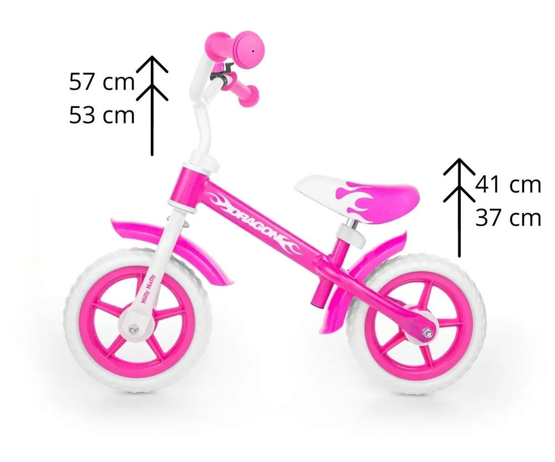 milly-mally-rowerek-biegowy-dragon-pink
