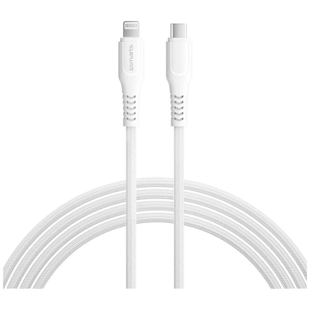 kabel-4smarts-usb-apple-lightning-15-m-bialy