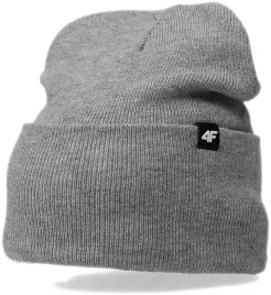 4f-czapka-zimowa-beanie-szary-rozmiar-uniwersalny