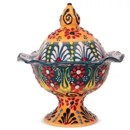 cukiernica-cukierniczka-ceramiczna-recznie-zdobiona-tureckie-wzory-ludowe