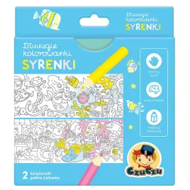 czuczu-dluuugie-kolorowanki-syrenki