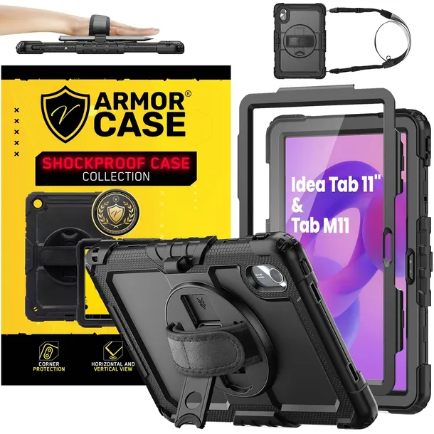 Pancerne Etui Ochronne Lenovo Idea Tab 11" TB335FC TB336FU TB336ZU Czarne