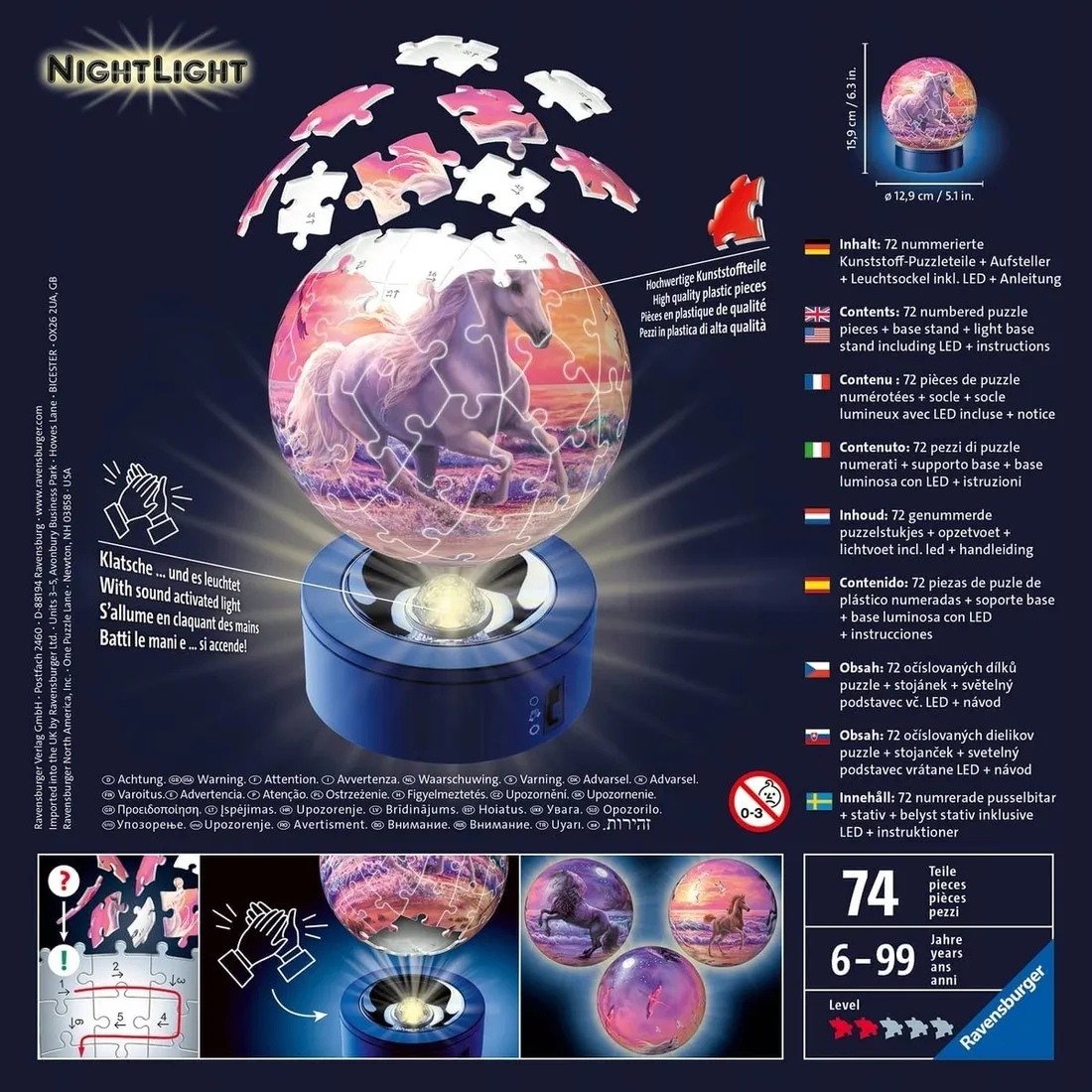 ravensburger-puzzle-3d-jednorozec-kula-00-011-843-puzzle-3d-kod-producenta-11843