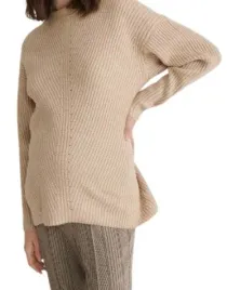 reserved-sweter-damski-bezowy-klasyczny-rozmiar-s