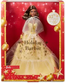 barbie-signature-lalka-swiateczna-brazowe-wlosy