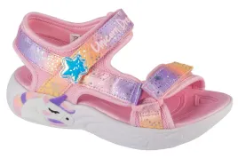 skechers-sandalki-dzieciece-tworzywo-sztuczne-wielokolorowy-rozmiar-32