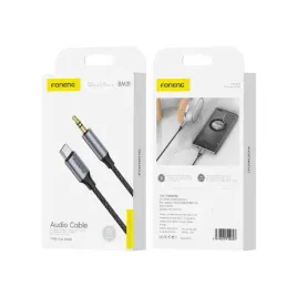 foneng-kabel-bm31-usb-c-jack-3-5mm-1m-czarny