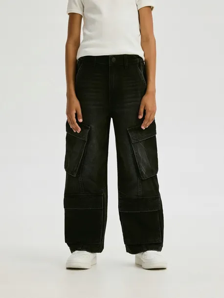 reserved-jeansy-116-kolor-czarny