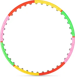 hula-hop-z-kulkami-gymtek-955-cm-wielokolorowy