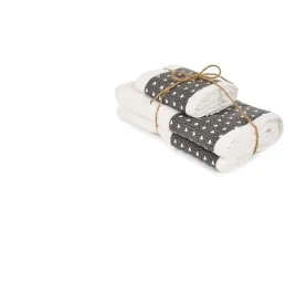 recznik-zestaw-lazienkowy-bialy-serca-2-szt-60x10040x60