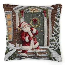 poszewka-swiateczna-gobelinowa-dwustronna-zielone-drzwi-45x45cm-jakar