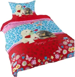 komplet-poscieli-sleeptime-220-x-140-cm-czerwony