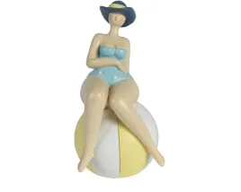 figurka-dekoracja-kobieta-pilka-niebieskie-bikini-wys-17-cm