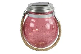 lampion-solar-led-szklany-rozowy