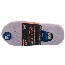 skechers-5pk-microfiber-liner-socks-36-40-skarpetki-damskie-nylon-fiolet
