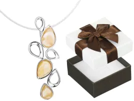 krotki-srebrny-damski-azurowy-naszyjnik-z-mlecznym-bursztynem-choker-32-cm