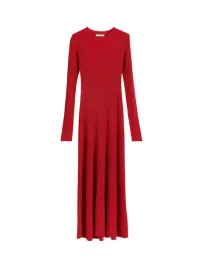 reserved-sukienka-ciazowa-dlugi-rekaw-czerwony-rozmiar-xs