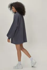 sukienka-mini-dresowa-szara-dlugi-rekaw-oversize-prosta-nasty-gal-34