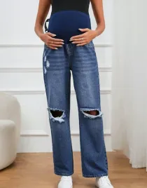 niebieskie-bawelniane-proste-dlugie-spodnie-jeansowe-dziury-shein-38