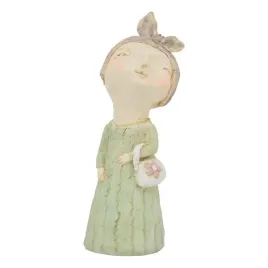 figurka-dekoracja-dama-criva-mietowa-sukienka-torebka