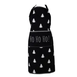 fartuch-kuchenny-bawelna-czarny-biale-choinki-70x85cm