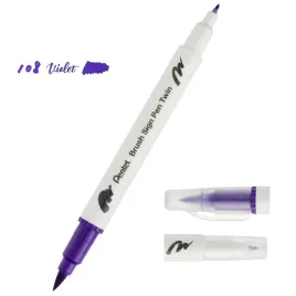 pisak-pentel-dwustronny-brush-sign-pen-twin-fiolet