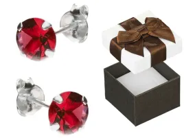 czerwone-kolczyki-srebrne-z-czerwona-cyrkonia-6mm-srebro-sztyft-delikatne