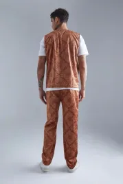 komplet-dwuczesciowy-brazowy-wzor-orientalny-zamek-kieszenie-boohooman-s