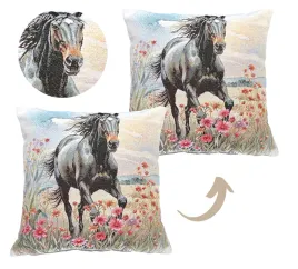 poszewka-gobelinowa-kon-czarny-dekoracyjna-letnia-45x45-tkana-gobelin