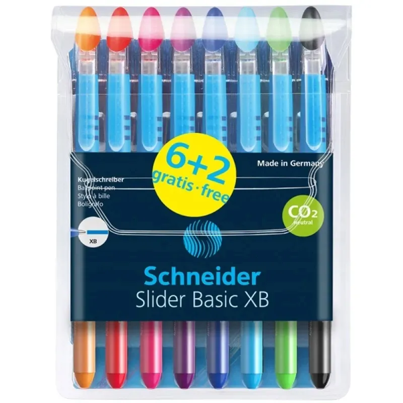 dlugopis-schneider-slider-basic-xb-etui-8szt