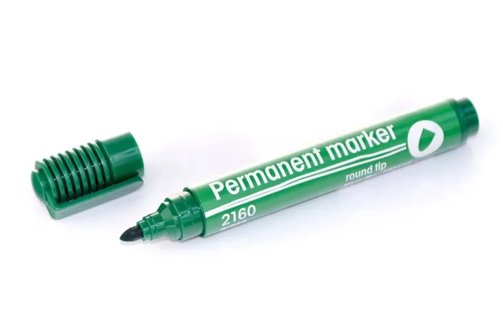marker-d-rect-okragly-permanentny-zielony-stan-nowy-rodzaj-permanentny