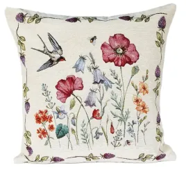 poszewka-gobelinowa-45x45-kawiaty-ptak-dekoracyjna