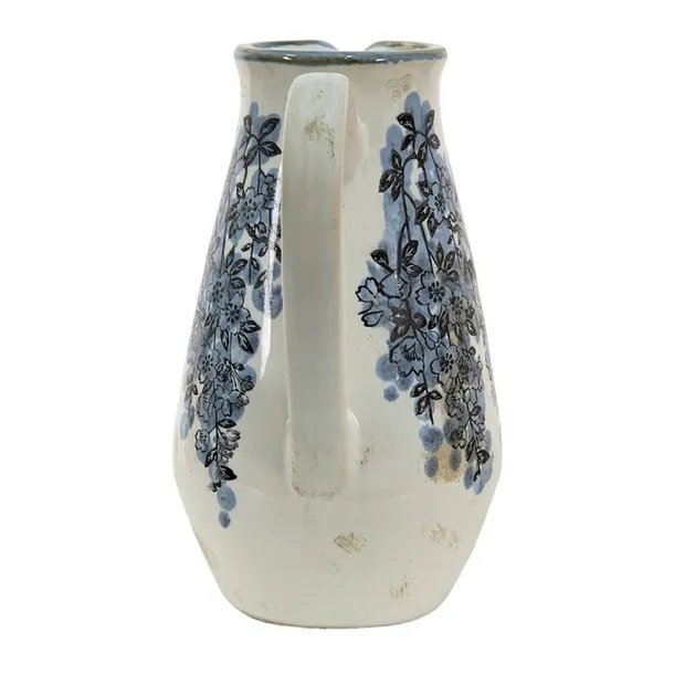 wazon-ceramiczny-niebieskie-kwiaty-22-cm-srednica-16-5-cm