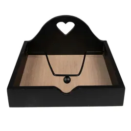 serwetnik-clayre-and-eef-metal-brazowy-czarny-1-szt