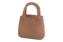 wazon-szklo-brazowy-torebka-21x10x28cm